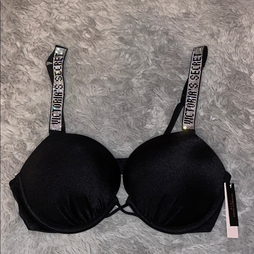 Black bikini top